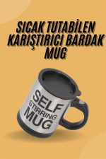 Sıcak Tutan Termos Bardak Kendi Kendini Karıştıran Mikser Kupa - Görsel 2