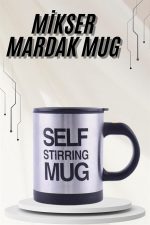 Karıştırıcı Özellikli Mikser Kupa Bardak Termos Bardak - Görsel 2