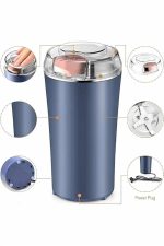 Kahve ve Baharat Öğütücü Kolay Temizlenebilir Paslanmaz Çelik Taşınabilir - Görsel 3