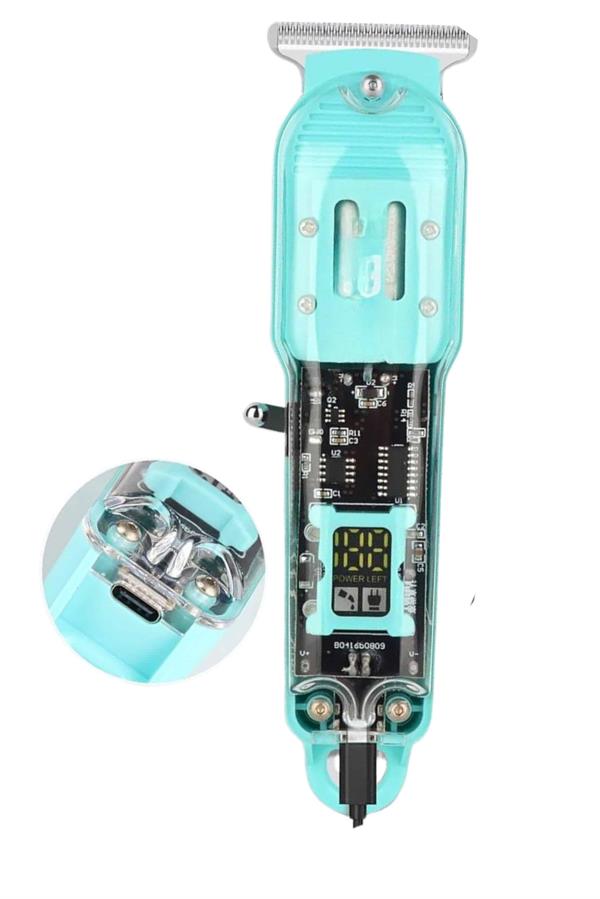 Compressed by jpeg-recompress Tıraş Makinesi Renkli Dijital Göstergeli Epilasyon Öncesi Kısaltma Makinesi - Görsel 3