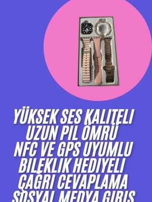 Genç Kızlara Özel Akıllı Saat 41 mm Çağrı Cevaplayabilen NFC ve GPS Uyumlu