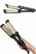 İkili Wag Maşa Saç Şekillendirici Seramik Kaplama Isı Ayarlı - Görsel 5