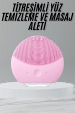 Yüz Makyaj Temizleme Cihazı Yüz Masaj Aleti Cilt Bakım Aleti - Görsel 2