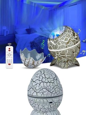 Gece Lambası Yumurta Işık Speaker Yeni Nesil Dinozor Yumurtası Görünümlü