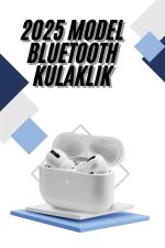 Bluetooth Kulaklık Kulak İçi Silikonlu Stereo Yüksek Ses Kaliteli Dokunmatik - Görsel 2