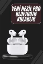 Yeni Nesil Pro Bluetooth Kulaklık Android ve İOS Uyumlu Dokunmatik Kontrol - Görsel 2