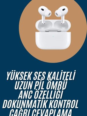 Yeni Nesil Pro Bluetooth Kulaklık Android ve İOS Uyumlu Dokunmatik Kontrol