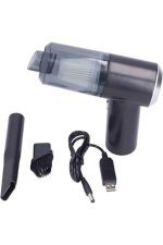 Vakumlu Araç İçi Süpürge Taşınabilir Pratik Şarjlı Temizlenebilir - Görsel 4