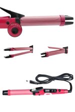 Saç Düzleştirici Şekillendirici Saç Maşası İkili Şekillendirici Isı Ayarlı - Görsel 5