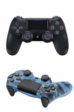 PS4 Joystick Oyun Kolu Titreşimli Uzun Pil Ömrü USB Şarj Kablolu - Görsel 4