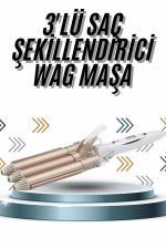 Wag Maşa Profesyonel Saç Şekillendirici İyon Özellikli Isı Kademeli - Görsel 2