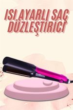 Saç Düzleştirici Seramik Kaplama Yüksek Isı Ayarlı Profesyonel 4 Kademeli 220 Decere - Görsel 2