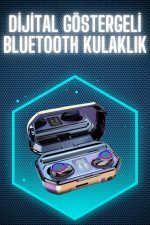 Bluetooth Kulaklık Android ve İOS Uyumlu ANC Özellikli Dijital Şarj Göstergeli - Görsel 2