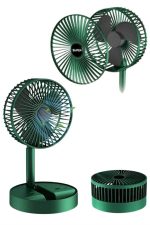 3 Kademe Hız Ayarlı Vantilatör Telefon Standlı Şarjlı Katlanabilir Soğutucu Pervane - Görsel 3