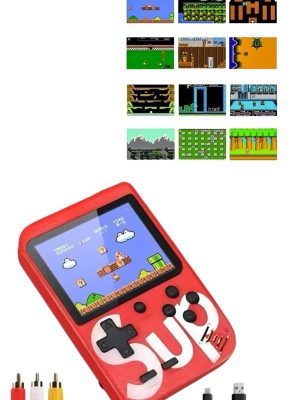 Nostalji Oyunlu Mini Atari Gamebox 400 Oyunlu El Atarisi