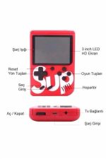 Nostalji Oyunlu Mini Atari Gamebox 400 Oyunlu El Atarisi - Görsel 5