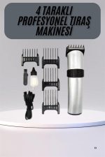 Hassas Ciltlere Özel Saç Sakal ve Vücut Kuaför Tipi Şarjlı Tıraş Makinesi - Görsel 2