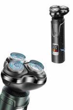 Tıraş Makinesi Profesyonel 3in1 Dijital Göstergeli 3 Başlıklı Erkek Bakım - Görsel 5