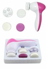 5 Başlıklı Cilt Temizleme Cihazı Ultra Kaliteli Yumuşak Kırşıklık Karşıtı - Görsel 3