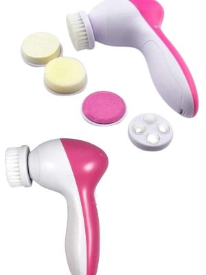 5 Başlıklı Cilt Temizleme Cihazı Ultra Kaliteli Yumuşak Kırşıklık Karşıtı