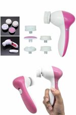 5 Başlıklı Titreşimli Cilt Temizleme Seti Canlandırıcı ve Onarıcı - Görsel 4