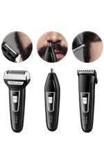 Kulak Burun Kıl Kesme Ense Yanak Tıraş Seti 3 Başlıklı Profesyonel - Görsel 4