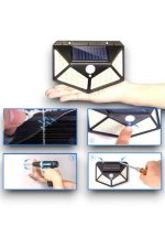 SENSÖRLÜ GÜNEŞ ENERJİLİ DUVAR LAMBASI - Görsel 5