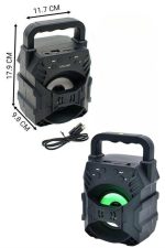 Kablosuz Bluetooth Hoparlör Ses Bombası RGB Işıklı Taşınabilir Yüksek Ses Kaliteli - Görsel 4