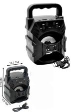 Bluetooth Hoparlör Android ve İOS Uyumlu Ses Bombası USB Girişli Taşınabilir - Görsel 4