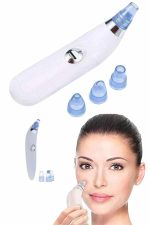 Yeni Nesil Vakumlu Pilli Siyah Nokta ve Yüz Temizleme Cihazı 4 Başlıklı - Görsel 5