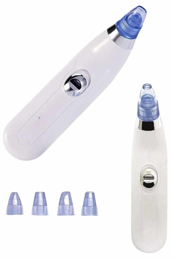 Compressed by jpeg-recompress Siyah Nokta Temizleme Cihazı 4 Başlıklı Vakumlu Pilli Ölü Deri Arındırma - Görsel 3