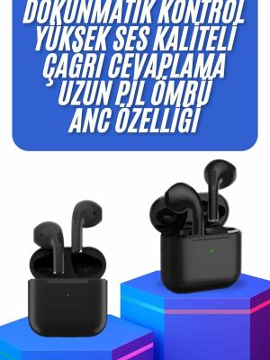 Kablosuz Bluetooth Kulaklık TWS Pro5 Kulaklık ANC Özelliği Dokunmatik Kontrol