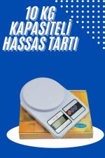 Yeni Nesil Taşınabilir Dijital Hassas Mutfak Tartısı Mutfak Terazisi Hassas Ölçüm 10 Kg - Görsel 2