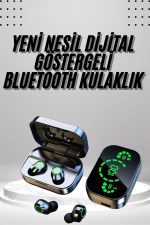 2025 Model Bluetooth Kulaklık Telefon Şarj Edebilen Çağrı Cevaplama Dijital Göstergeli - Görsel 2