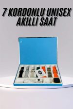 Akıllı Saat Unisex Akıllı Saat Çoklu Kordon Seçeneği Çelik Kordon Plastik Kordon - Görsel 2
