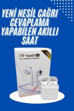 Yeni Nesil Çift Mikrofonlu Dokunmatik Kablosuz Bluetooth Kulaklık - Görsel 2