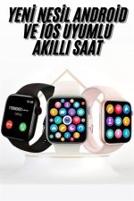 Akıllı Saat Uyku ve Sağlık Takibi Arama Cevaplama 44 MM Amoled Ekran - Görsel 2