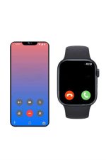 Akıllı Saat Çok Fonksiyonlu Uyku Takibi Adımsayar Nabız Ölçer Arama Cevaplayan - Görsel 4