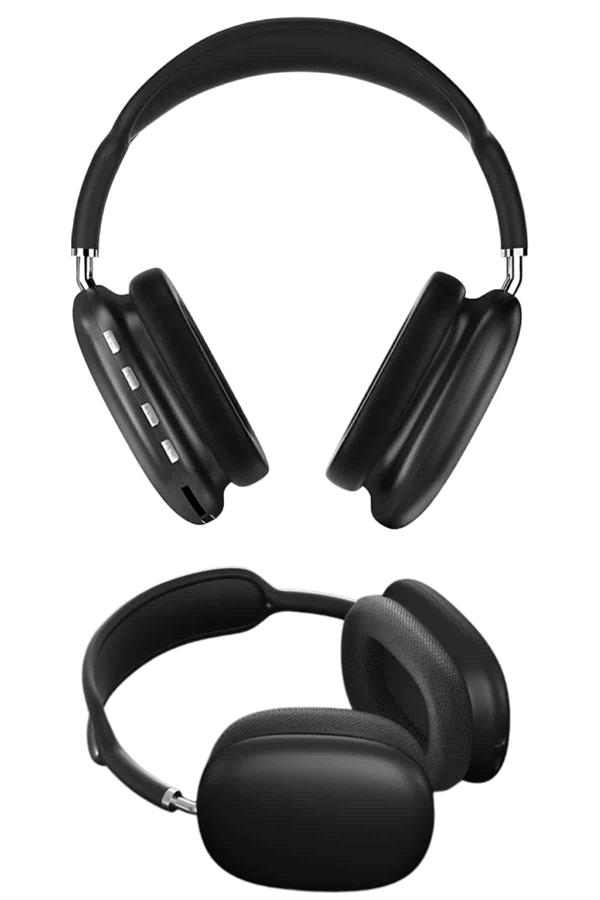 Compressed by jpeg-recompress 2025 Model Kulak Üstü Kablosuz Bluetooth Kulaklık Gürültü Azalta Uzun Pil - Görsel 3