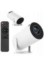 Sinema Projektörü Android HDMI USB WİFİ Ses Çıkışlı Ayaklı Projeksiyon Taşınabilir - Görsel 4