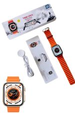 Akıllı Saat Kordon Hediyeli Güçlü Batarya Kapasiteli Titreşimli Bildirim Görme Unisex - Görsel 4