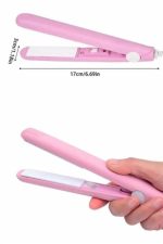 Seyahat Tipi Taşınabilir Saç Düzleştirici Saç Şekillendirici Yüksek Isı Ayarlı - Görsel 3