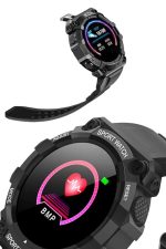 Yeni Nesil Çok Fonksiyonlu Uyku ve Sağlık Takibi Yapabilen Siyah - Görsel 4