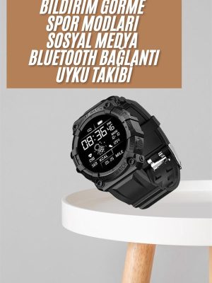 Yeni Nesil Çok Fonksiyonlu Uyku ve Sağlık Takibi Yapabilen Siyah