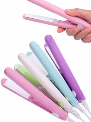 Mini Düzleştirici Seramik Kaplama Seyahat Tipi Elektriklenme Karşıtı