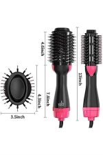 Saç Kurutma Makinesi Saç Düzleştirici Fön Tarak Isı Ayarlı Sıkı Dişli - Görsel 5