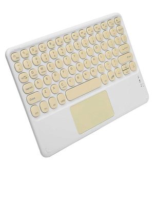 Touchpad Uyumlu Bluetooth Klavye Slim Kablosuz Wifi Q Klavye