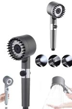 Yeni Masaj Etkili Nesil Filtreli  Duş Başlığı Fıskiyesi Duş Banyo - Görsel 4