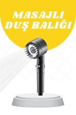 Duş Başlığı Yüksek Basınçlı Masaj Taraklı 3 Kademeli - Görsel 2