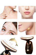 Yüz Masaj Aleti Boyun ve Yüz EMS Güzellik Cihazı Cilt Sıkılaştırma Cilt Gençleştirme Cihazı - Görsel 3